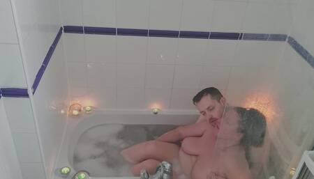 Playing With Each Other in The Bath