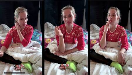 German SF Chat with Subtitel Chain Smoking corks