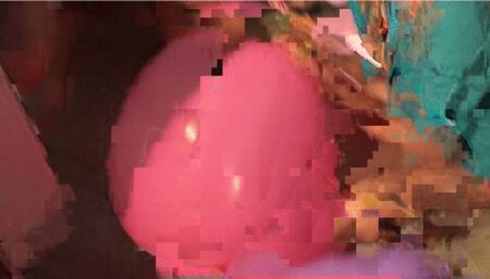 Carla and Lee love balloon games, farting, licking, and pissing on the balloons. 1