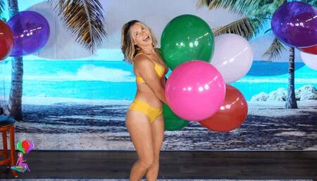 Madi B Pops Helium Clusters 4k (3840x2160)