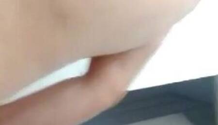 Chinese girl in shower