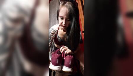 Smelly Nike Shoes & Stinky Foot Humiliation