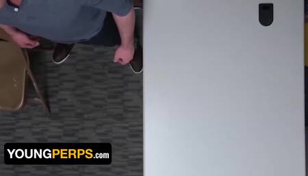 Young Perps - Dominative Security Officer Charles King Cums Inside Hunk White Tight Asshole