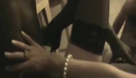 Close up BBC and Wife