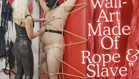 Wall-Bound Rope Immobilization, Deep Marks & Total Power Exchange