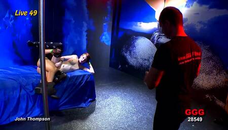 Ggg John Thgompson- Live Casting Gangbang Babe Shows off Horny Pussy Ass and Cumshot