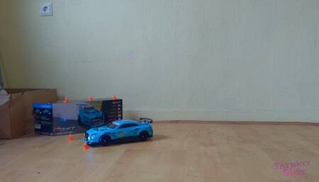 Sneaker-Girl Darleen - Remote Car Crush