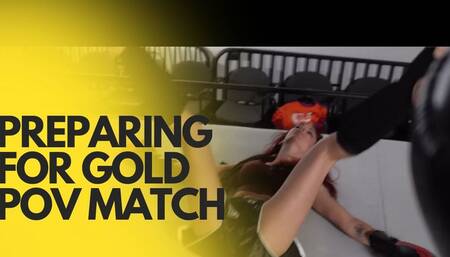 Preparing For Gold Match POV (4k)