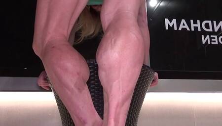 Lacey Loveless - Big Calves Tease And Flex p2