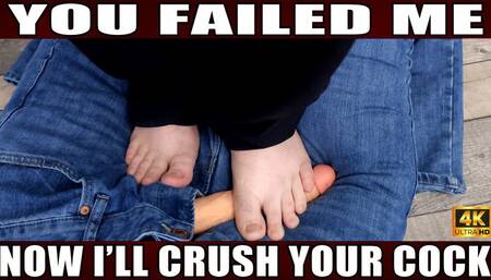 KingMarti: Crushing Your Cock For Failing Me - 4k UHD 2160p - MOV