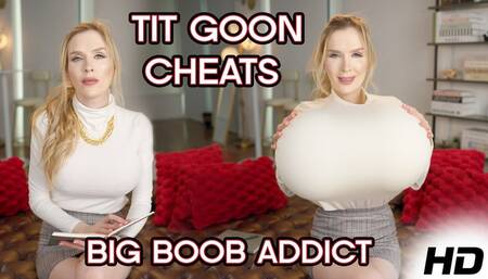 Gooning Over Giant Blown Up Bimbo Tits