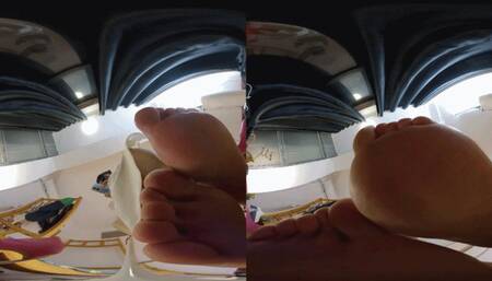 The 3DVR180 LELE high heels POV is overwhelming