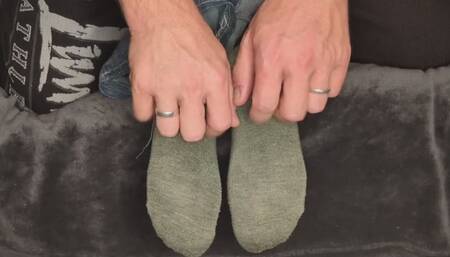 Tickling in socks, Nylons and barefoot with much oil