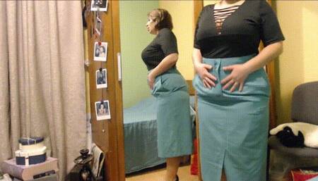 Pretending to be skinny and getting caught. Compilation