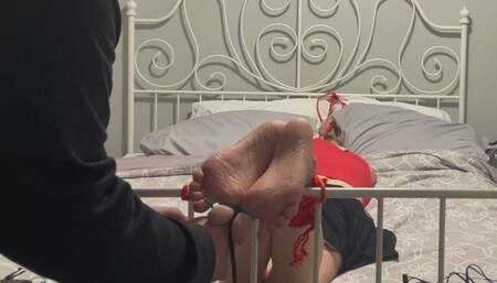 Aussie Connie's First Time Playing With Alan