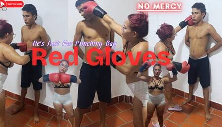 Red Gloves Fury – She Turns Him into a Human Punching Bag. new