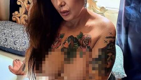 Topless - Smoking in my room with natural light - Dunhill Menthol 100