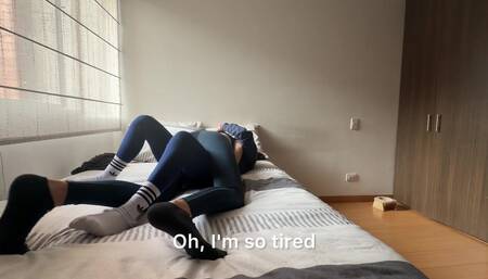 We Came From the Gym and Fucked Because We Were Very Hot