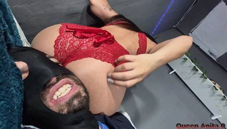 Farting while getting a massage - part 4