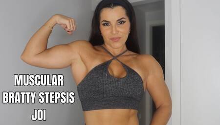 Muscular bratty stepsis JOI - OnlyVanessa