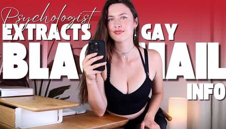 Psychologist Extracts Gay Blackmail Info