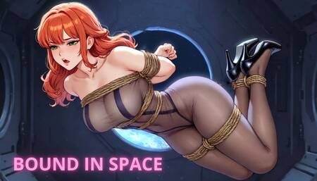 SEXY GIRL IN SPACE BONDAGE