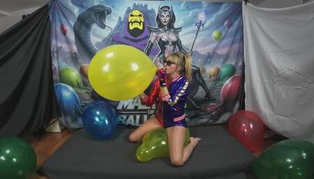 Evil-Lyn2912 as Harley Quinn 1st time blow to pop