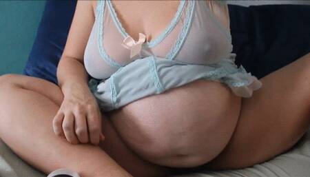 Pregnant Madeline Fun Dildo 22weeks 2017