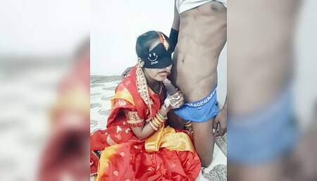 After Karwachauth Husband Fuck My Mouth.