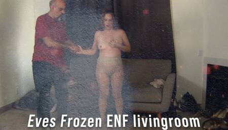 Evangeline gets frozen solid in Livingroom 1