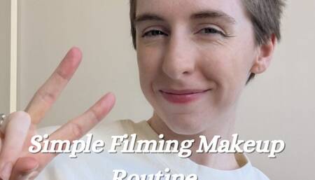 My Simple Makeup Routine for Filming - Frisky Freckled Fox