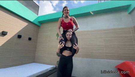 Princess Angell Spits And Uses Zoe As Her Ride I