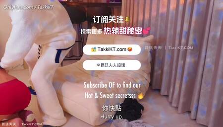 From silly game to rough blowjob & deep fuck on the couch