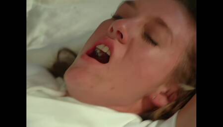 A Young Blonde with a Sublime Body Banged Hard by a Big Cock on the Bed