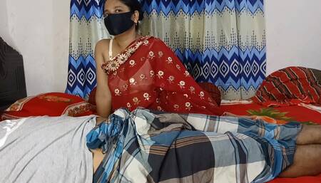 Lets Awesome Blowjob Real!! Dirty Talk of Having Another Guy Fuck My Wife - Turns Into Real! - Bangaliwife -Desi fucking