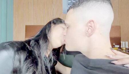 Surprising my boyfriend with a kissing orgy - By Pedrinho, Jully Hot and Lauren Young - Clip 4