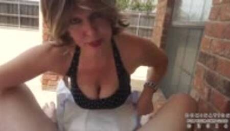 Step-Mommy punishes you for peeing in the pool (WMV)