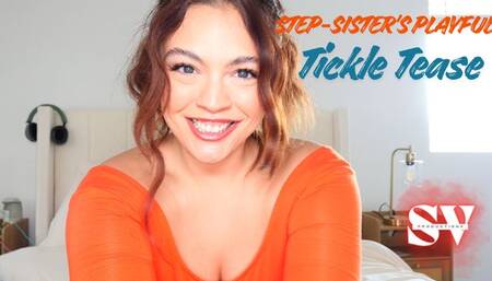 Step-Sister's Playful Tickle Tease: Cheering Up My Dumped Bro with Sensual Tickles (POV) 720