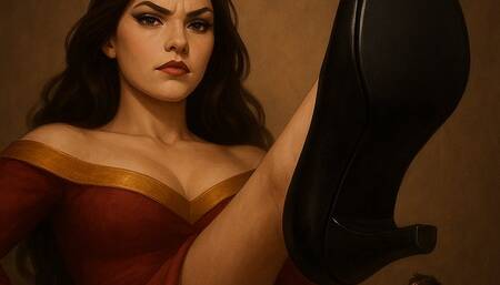 The Giantess Queen Descends