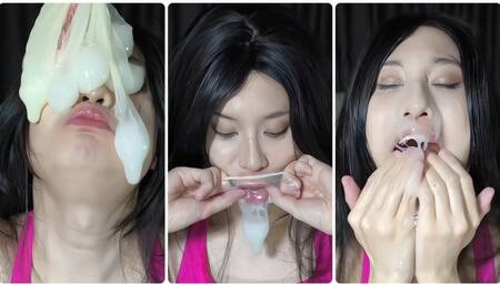 Fake Cum 4 Condom Play - F030