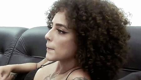 Smoking Girls Close Model Lorena Misty 120's Video 0013