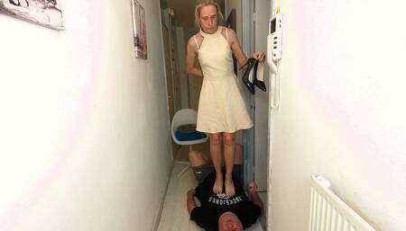 Danielle Trampling Bare Foot & Heels 20