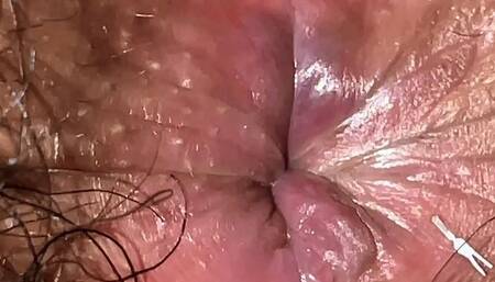 Giantess s asshole favorite dessert is her shrunken boyfriend, anal vore, body exploration