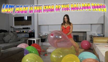 Lady_Maat is the star of the balloon rodeo