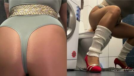 Sticky Situation at the Fitness Club SD