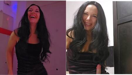 Futanari dom after party spit, snot and sex