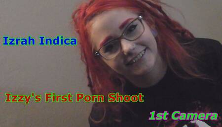 Izrah Indica - Izzys First Porn Shoot 1st Camera