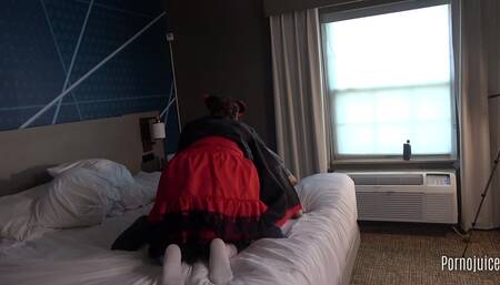 Nasty Sloppy Interracial Rimjob by Deaf Pornstar Juliette Latte