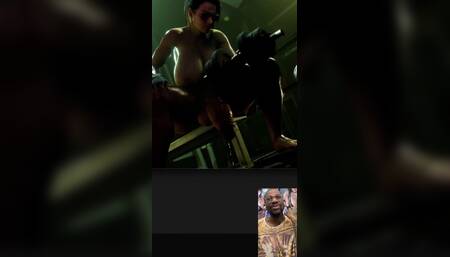 Big Fat Breast Transgender Jill Valentine Preparing for Her Hard Cock Comeback