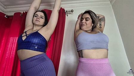 How delicious is my best friend's sweat!!